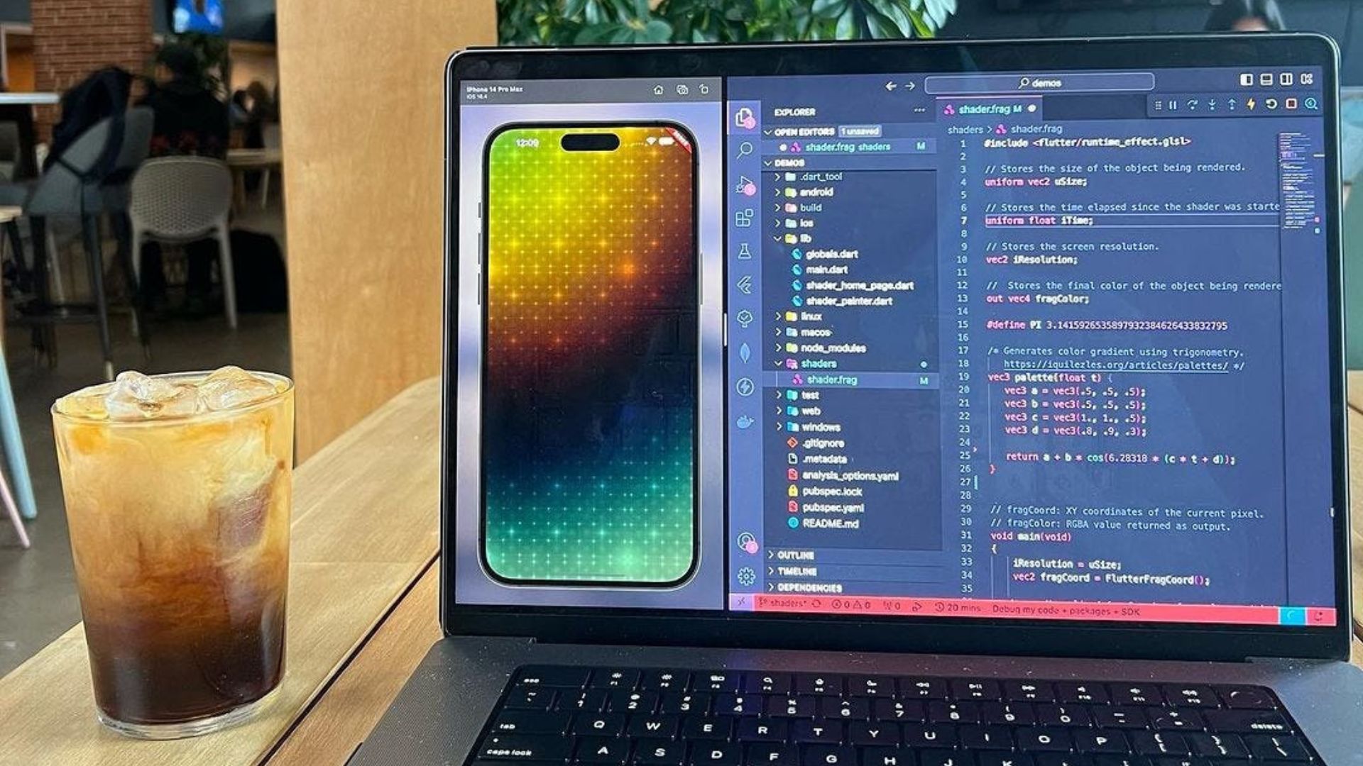 Coffee & Code - Flutter Fragment Shaders & GPU Visuals