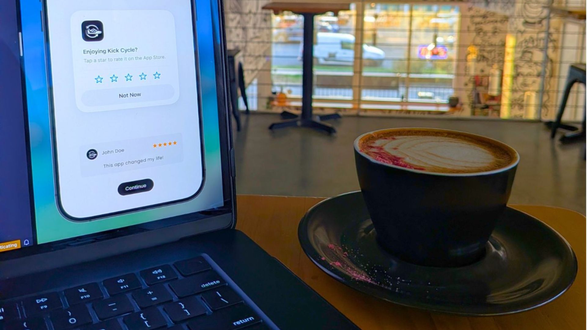 Coffee & Code - New Fluo Info Screen and Fluo Rating Screen